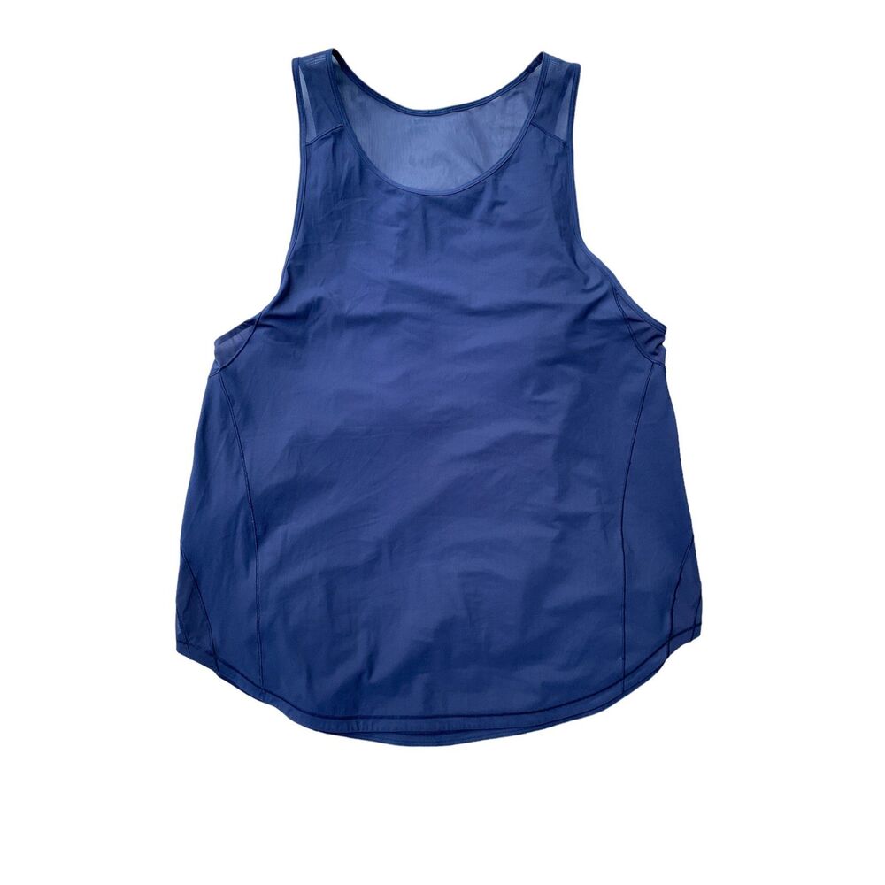 Lululemon, Women's Dark/Navy Blue Tank Top, Size **APPROXIMATELY SIZE 12** Used